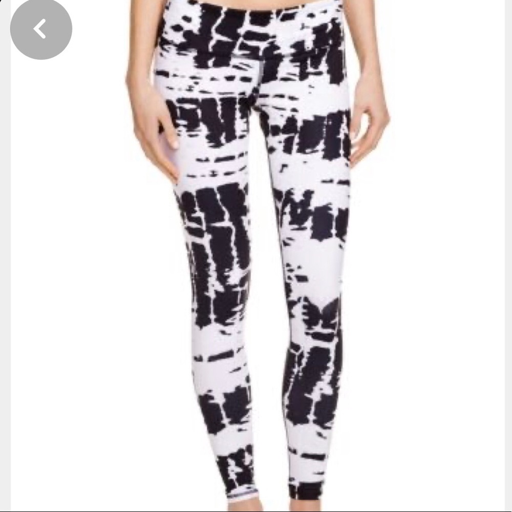 ALO Yoga airbrush tie dye leggings